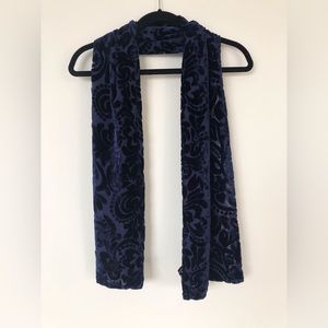 Summer Tompkins Velvet Floral Scarf